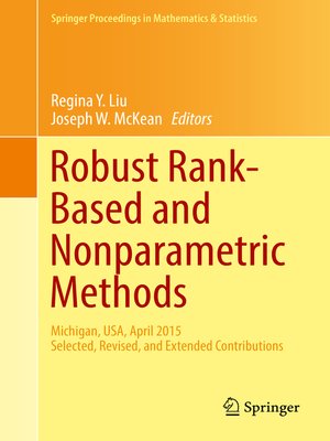 cover image of Robust Rank-Based and Nonparametric Methods